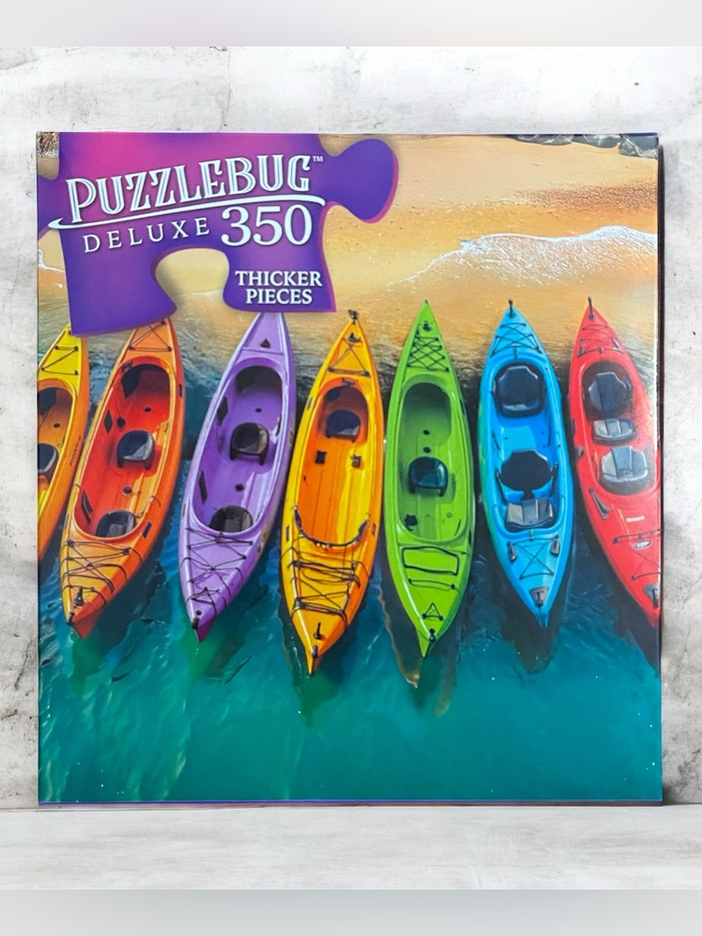 🧩 Puzzlebug 350 PC Puzzle Vibrant Kayaks